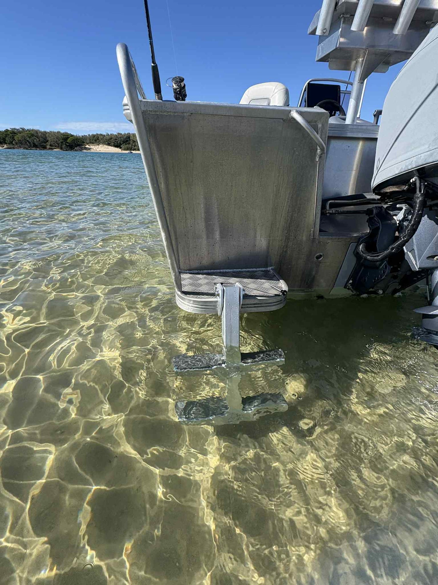 Boarding Ladder (Aluminium) - 2 step