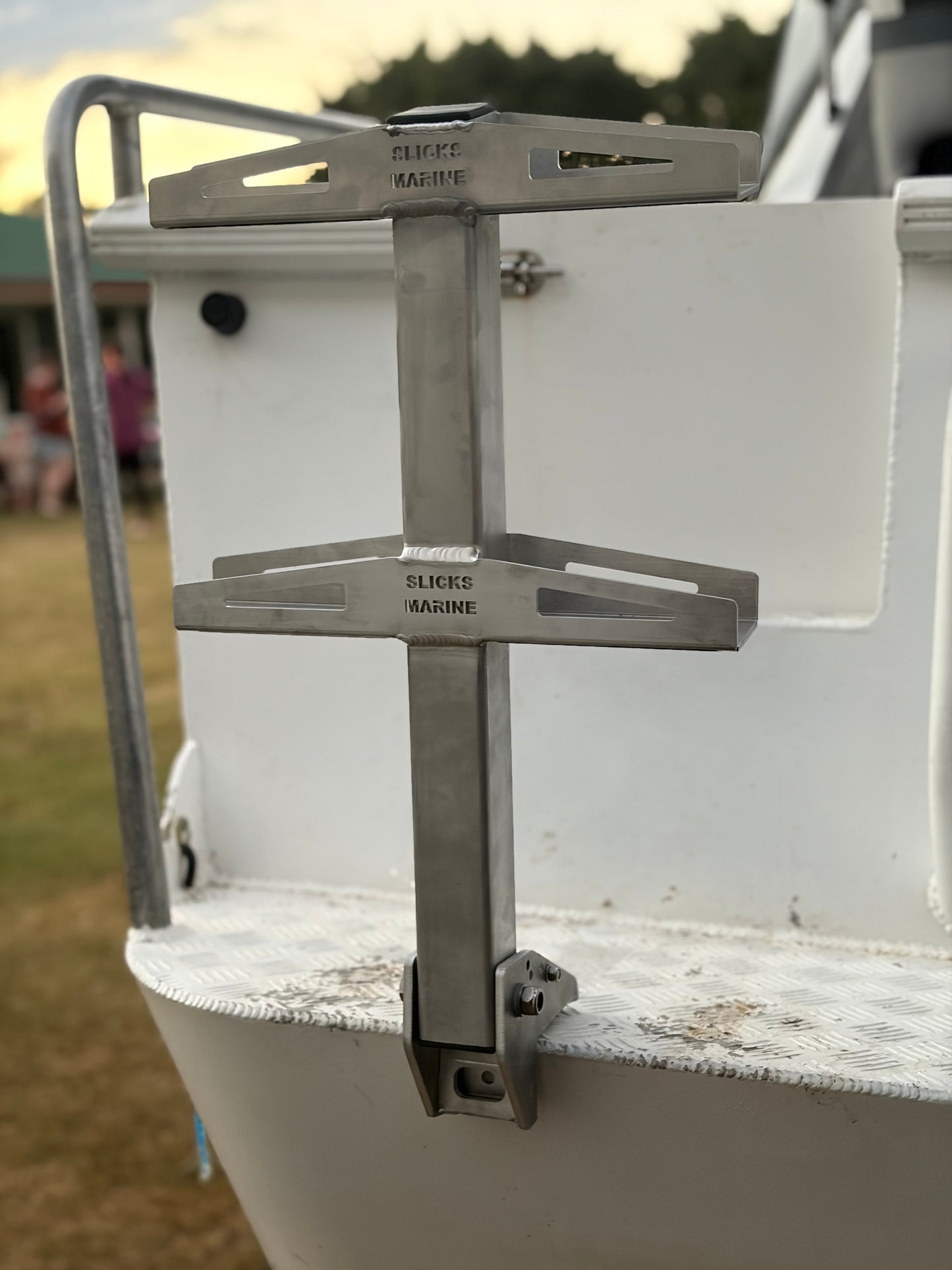 Boarding Ladder (Aluminium) - 2 step