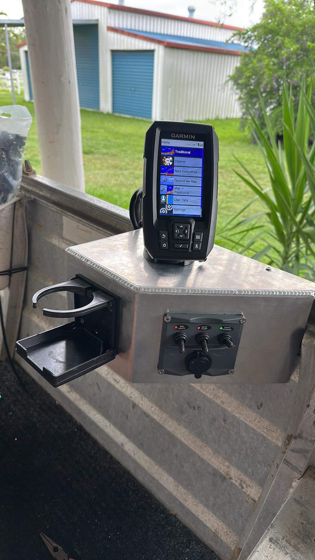 Standard Aluminium Side Console / Sounder Mount / Switch Panel Mount