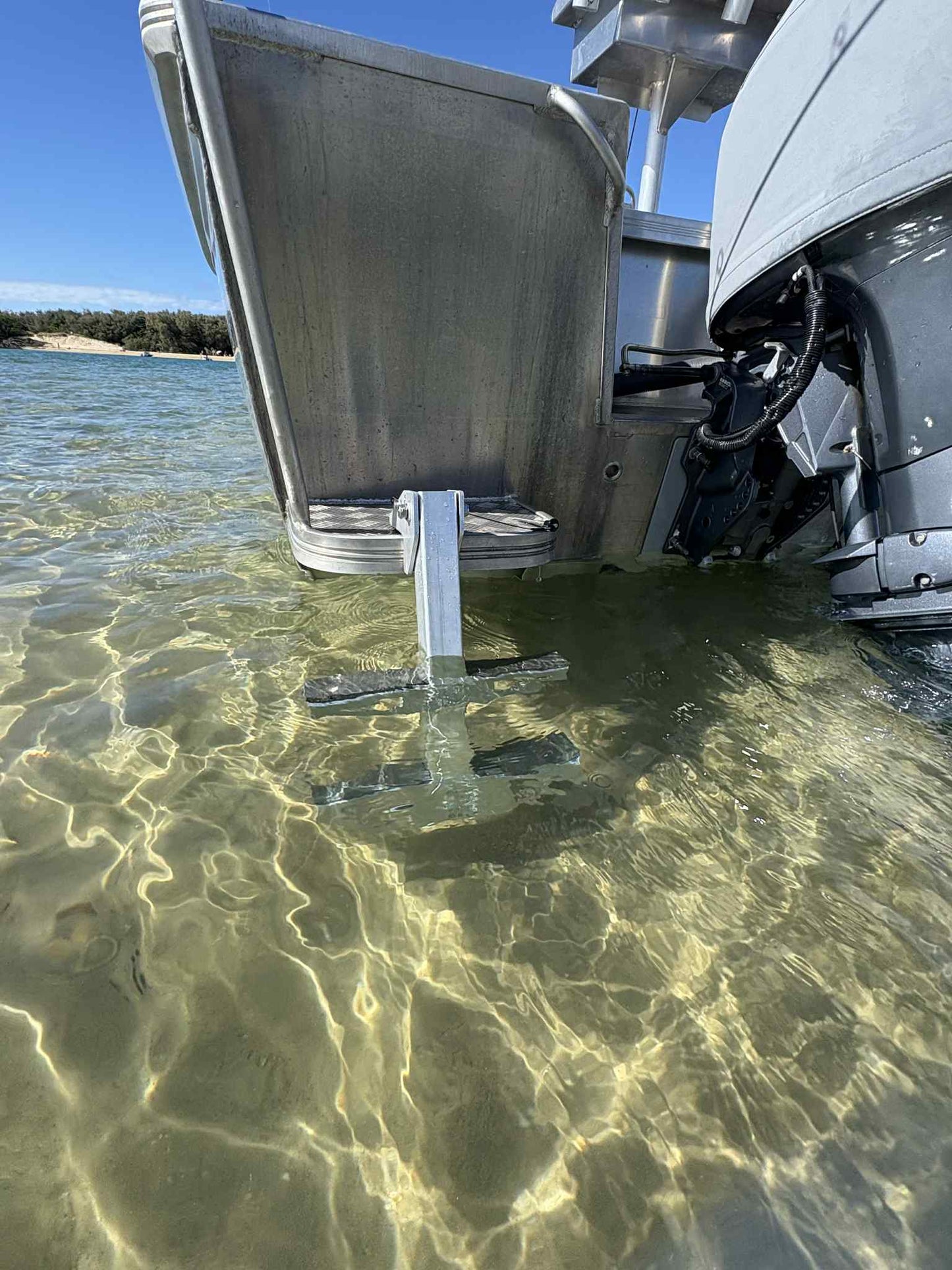 Boarding Ladder (Aluminium) - 2 step