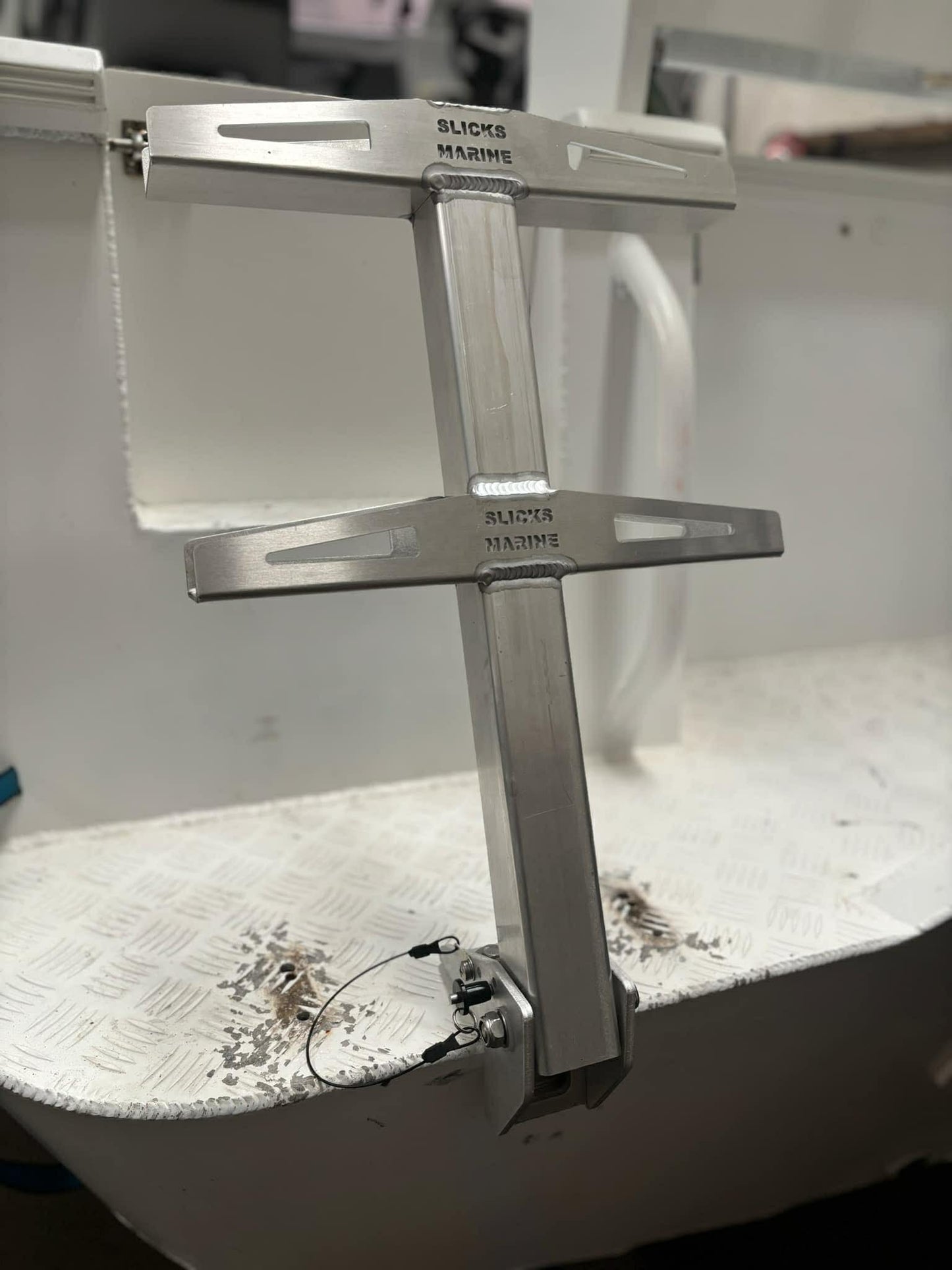 Boarding Ladder (Aluminium) - 2 step