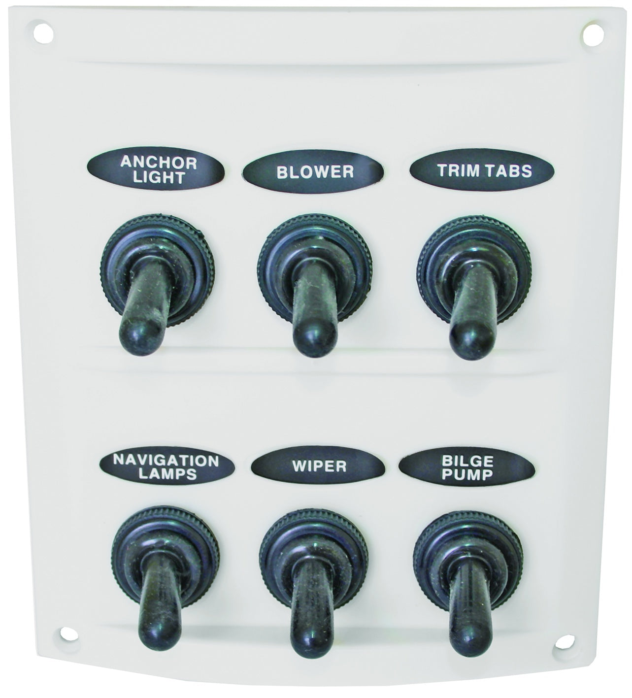 Boat Yacht Electrical Control Panel Haoguo 6 Gang Marine Switch Panel ...